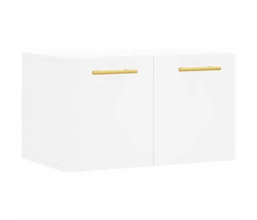 Sieninė Spintelė, Balta, 60X36,5X35cm Apdirbta Mediena