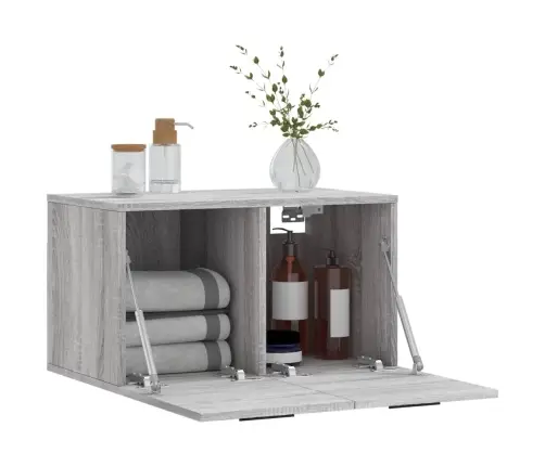 Telerikapp, Hall Sonoma Tamm, 60X36,5X35 cm Tehispuit