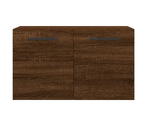 Sienas Skapītis, Ozola Krāsa, 60X36,5X35 Cm, Inženierijas Koks Vidaxl