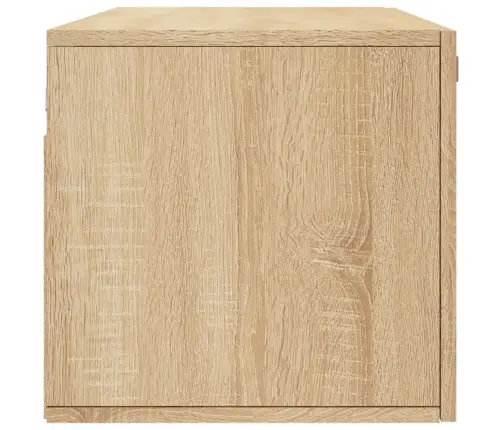 Sienas Skapītis, 100X36,5X35 Cm, Inženierijas Koks, Ozolkoka Vidaxl