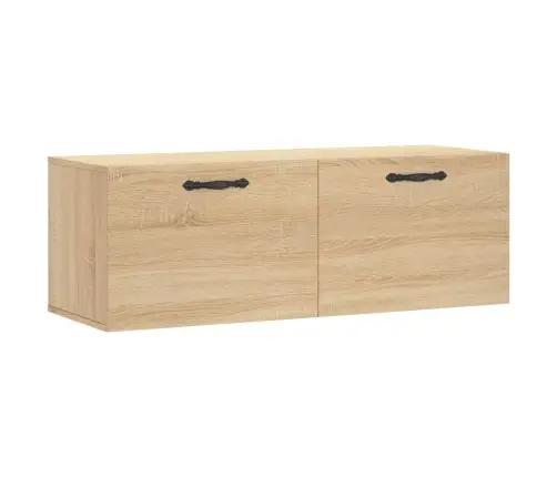 Sieninė Spintelė, Ąžuolo, 100X36,5X35cm Apdirbta Mediena