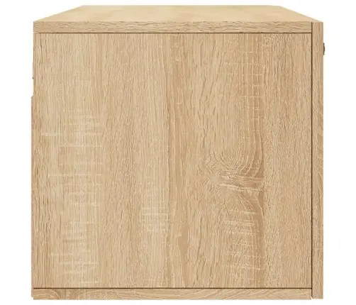 Sieninė Spintelė, Ąžuolo, 100X36,5X35cm Apdirbta Mediena