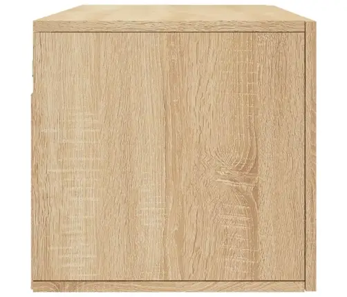 Sienas Skapītis, 100X36,5X35 Cm, Inženierijas Koks, Ozolkoka Vidaxl