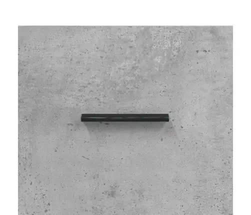 Sienas Skapītis, Pelēks, 100X36,5X35 Cm, Inženierijas Koks Vidaxl