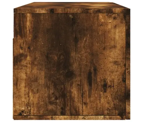 Sienas Skapītis, Ozola Krāsa, 100X36,5X35 Cm, Inženierijas Koks Vidaxl