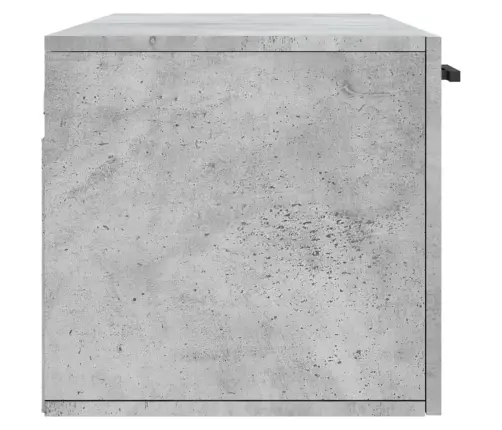 Sienas Skapītis, Pelēks, 100X36,5X35 Cm, Inženierijas Koks Vidaxl