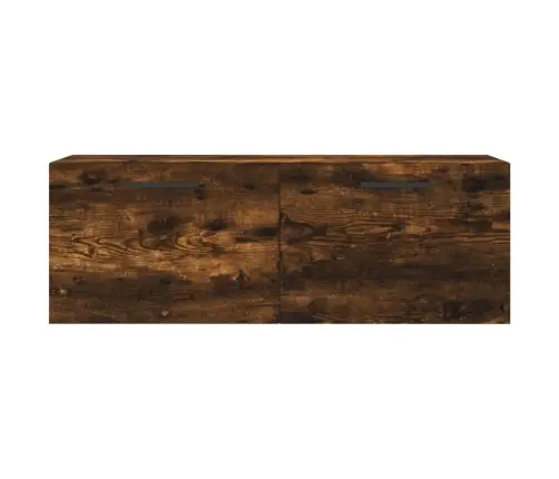 Sienas Skapītis, Ozola Krāsa, 100X36,5X35 Cm, Inženierijas Koks Vidaxl