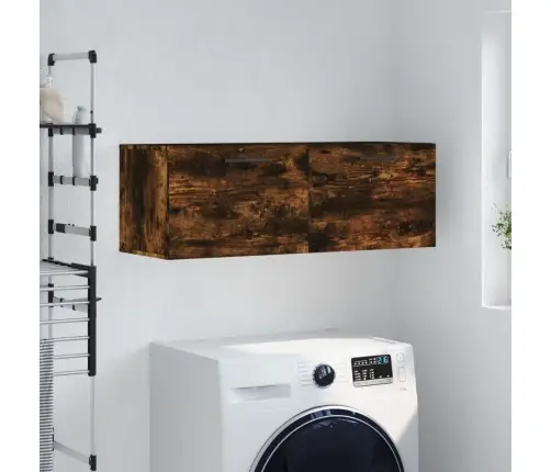 Sienas Skapītis, Ozola Krāsa, 100X36,5X35 Cm, Inženierijas Koks Vidaxl