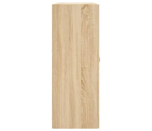 Prie Sienos Montuojama Spintelė, Ąžuolo, 69,5X34X90cm Mediena