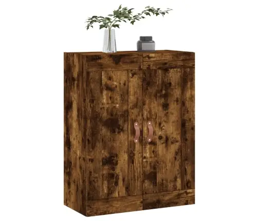 Sienas Skapītis, 69,5X34X90 Cm, Inženierijas Koks, Koka Krāsa Vidaxl