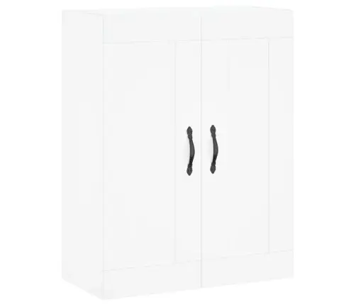 Sienas Skapītis, Balts, 69,5X34X90 Cm, Inženierijas Koks Vidaxl