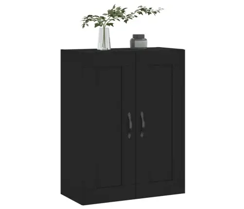 Sienas Skapītis, 69,5X34X90 Cm, Inženierijas Koks, Melns Vidaxl Sienas Skapītis, 69,5X34X90 Cm, Inženierijas Koks, Melns Vidaxl