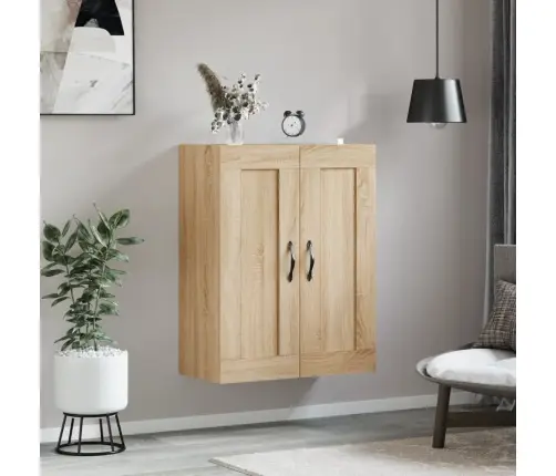 Sienas Skapītis, 69,5X34X90 Cm, Inženierijas Koks, Ozola Krāsa Vidaxl