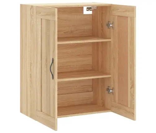 Sienas Skapītis, 69,5X34X90 Cm, Inženierijas Koks, Ozola Krāsa Vidaxl