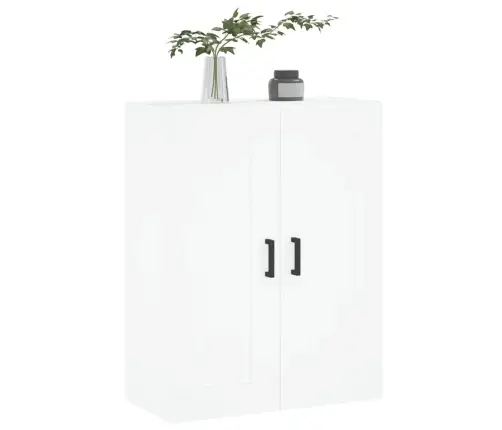 Prie Sienos Montuojama Spintelė, Balta, 69,5X34X90cm Mediena