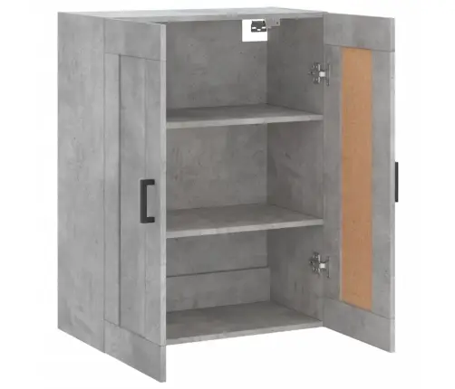 Prie Sienos Montuojama Spintelė, Betono, 69,5X34X90cm Mediena