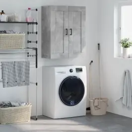 Prie Sienos Montuojama Spintelė, Betono, 69,5X34X90cm Mediena