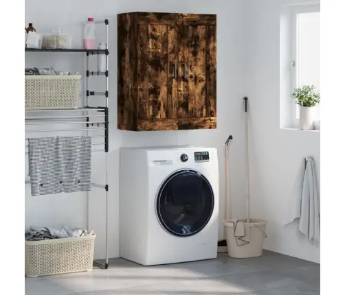 Seinakapp, Suitsutatud Tamm, 69,5 X 34 X 90 cm Tehispuit