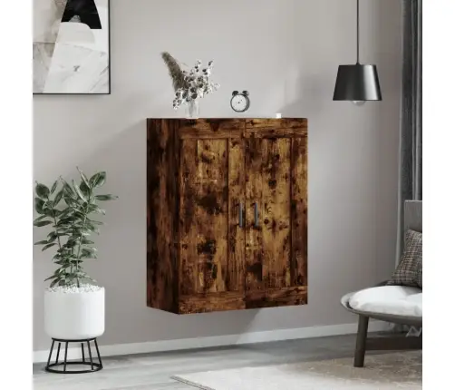 Seinakapp, Suitsutatud Tamm, 69,5 X 34 X 90 cm Tehispuit