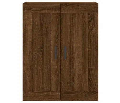Sienas Skapītis, 69,5X34X90 Cm, Inženierijas Koks, Brūna Koka Vidaxl