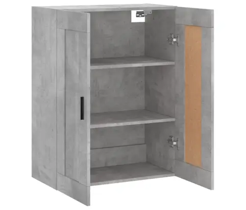 Prie Sienos Montuojama Spintelė, Betono, 69,5X34X90cm Mediena
