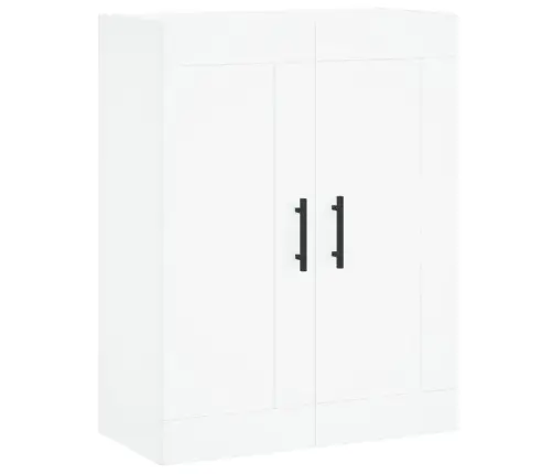 Sienas Skapītis, Balts, 69,5X34X90 Cm, Inženierijas Koks Vidaxl