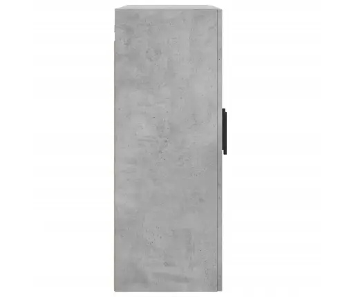 Sienas Skapītis, 69,5X34X90Cm, Inženierijas Koks, Betona Pelēks Vidaxl