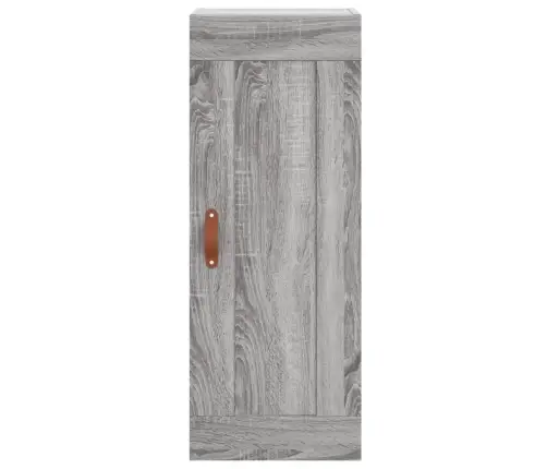 Sienas Skapītis, 34,5X34X90 Cm, Inženierijas Koks, Pelēks Koks Vidaxl Sienas Skapītis, 34,5X34X90 Cm, Inženierijas Koks, Pelēks Koks Vidaxl