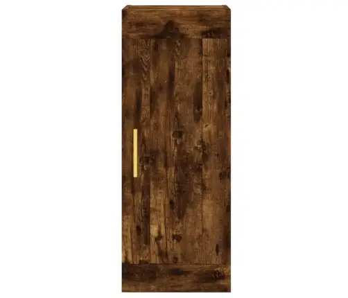 Sienas Skapītis, 34,5X34X90 Cm, Inženierijas Koks, Ozolkoka Vidaxl