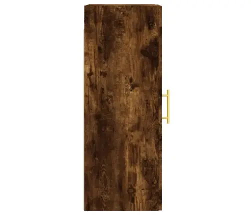 Sienas Skapītis, 34,5X34X90 Cm, Inženierijas Koks, Ozolkoka Vidaxl