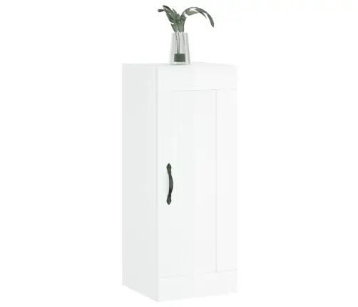 Seinakapp, Kõrgläikega Valge, 34,5 X 34 X 90 cm Tehispuit