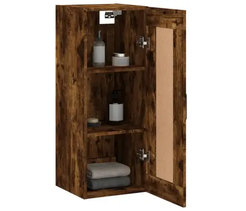 Sieninė Spintelė, Dūminio Ąžuolo, 34,5X34X90cm Mediena