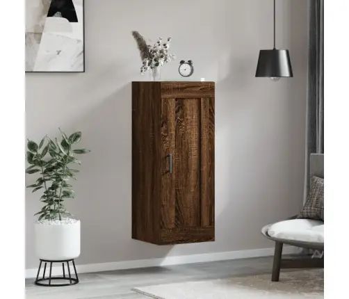 Seinakapp, Pruun Tamm, 34,5 X 34 X 90 cm Tehispuit