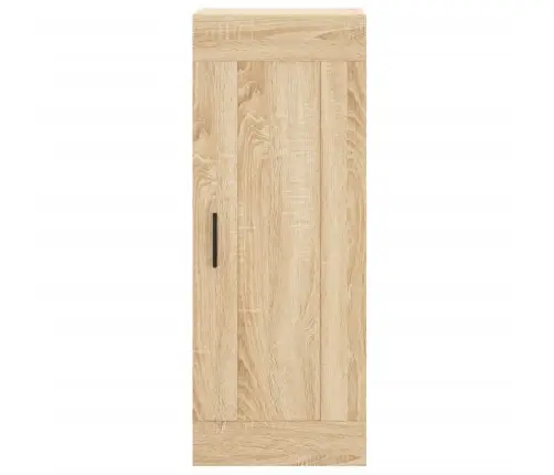 Sienas Skapītis, 34,5X34X90 Cm, Inženierijas Koks, Ozolkoka Vidaxl