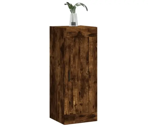 Seinakapp, Suitsutatud Tamm, 34,5 X 34 X 90 cm Tehispuit