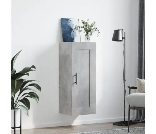 Seinakapp, Betoonhall, 34,5 X 34 X 90 cm Tehispuit