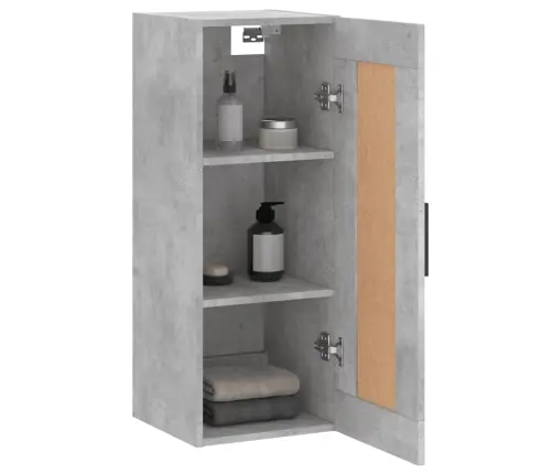 Seinakapp, Betoonhall, 34,5 X 34 X 90 cm Tehispuit