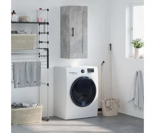 Seinakapp, Betoonhall, 34,5 X 34 X 90 cm Tehispuit