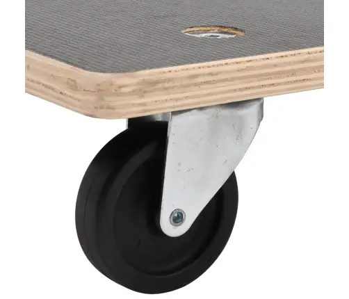 Transportēšanas Ratiņi, 2 Gab., Taisnstūra Forma, 80X55X11,5 Cm Vidaxl