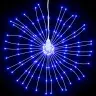 Ziemassvētku Dekorācijas 2 Gab., 140 Led, Zilas, 17 Cm Vidaxl