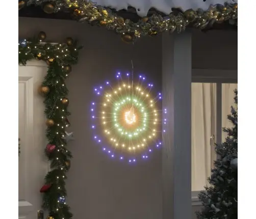 Ziemassvētku Dekorācijas, 8 Gab., 140 Led, Krāsainas, 17 Cm Vidaxl Ziemassvētku Dekorācijas, 8 Gab., 140 Led, Krāsainas, 17 Cm Vidaxl