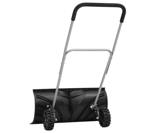 Sniega Lāpsta Ar Izvelkamu Rokturi, Melna, 66 Cm, Tērauds Vidaxl