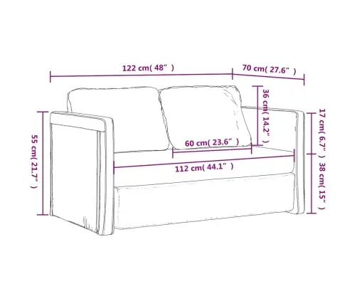 Grīdas Dīvāngulta, Gaiši Pelēka, 122X204X55 Cm, Samts Vidaxl