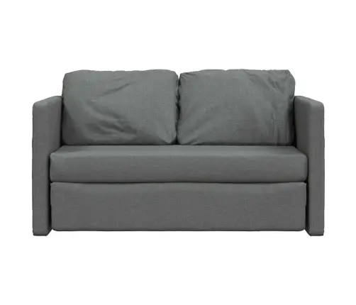 Grindų Sofa-Lova, 2-1, Tamsiai Pilka, 112X174X55cm Audinys