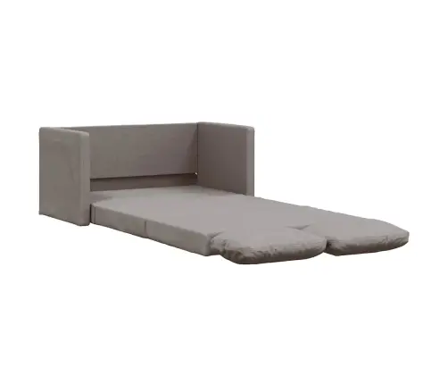Grindų Sofa-Lova, 2-1, Taupe Spalvos, 112X174X55cm Audinys