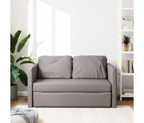 Grindų Sofa-Lova, 2-1, Taupe Spalvos, 112X174X55cm Audinys