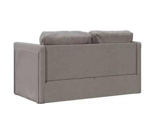 Grindų Sofa-Lova, 2-1, Taupe Spalvos, 112X174X55cm Audinys