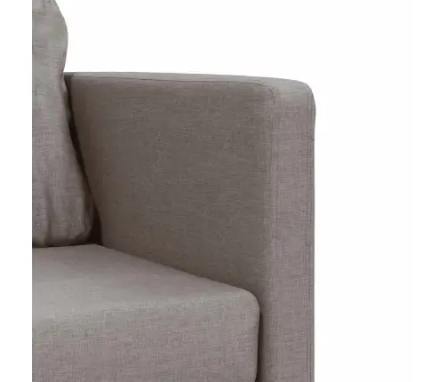 Grindų Sofa-Lova, 2-1, Taupe Spalvos, 112X174X55cm Audinys