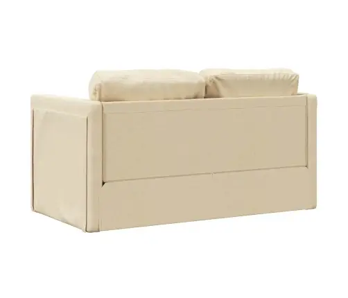 Grīdas Dīvāngulta, Krēmkrāsas, 112X174X55 Cm, Audums Vidaxl