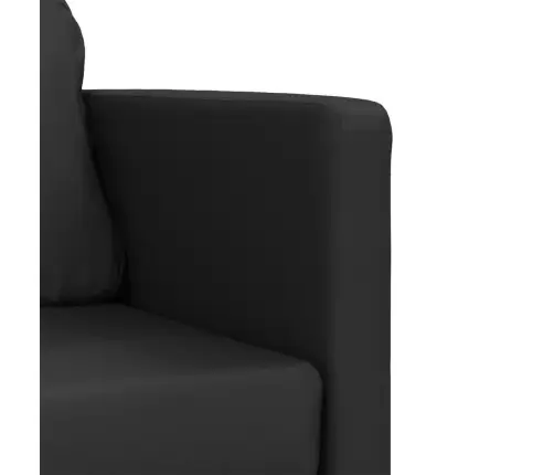 Grīdas Dīvāngulta, Melna, 112X174X55 Cm, Mākslīgā Āda Vidaxl